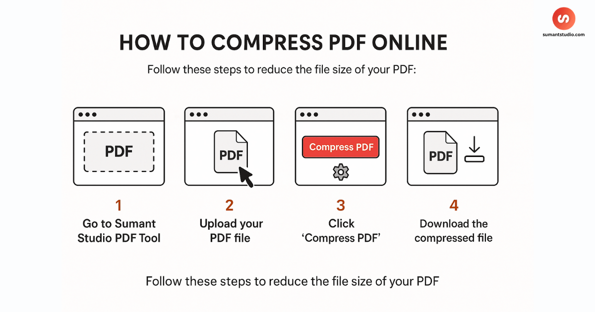 How to Compress PDF Online (Step-by-Step)